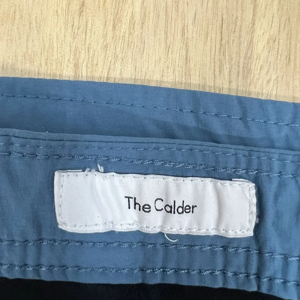 Onia The Calder Swim‎ Trunks Lined Shorts Mens 36x7 Blue Performance Drawstring - Picture 7 of 14